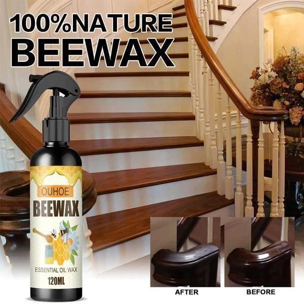 Beeswax Furniture Polish Spray Wood Shine