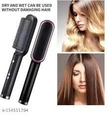 Hair Straightener brush for Women & Men (Multi colour)