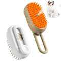 Steam Brush for Dog Cat 3 in 1 Water Brush