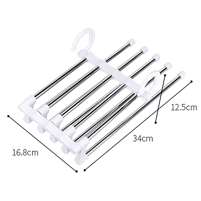 5 in 1 Hanger, Multi-Layer, Multi Purpose