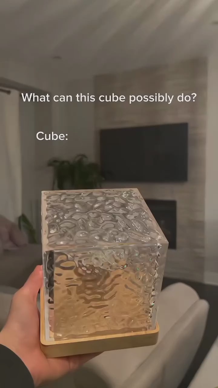 LED 3D Ocean Wave Projector Night Lamp